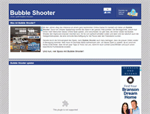 Tablet Screenshot of bubbleshooter-game.de